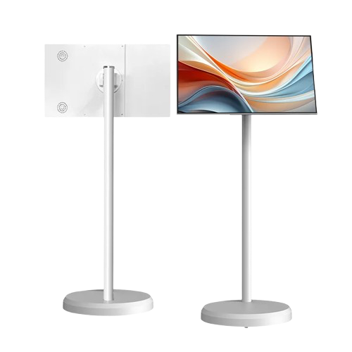 Tragbarer 27''-Touchscreen-Monitor – Mit eingebautem Akku & voller Drehung